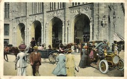 ** * 6 Db RÉGI Külföldi Városképes Lap Közlekedési Eszközökkel / 6 Pre-1945 European Town-view Postcards; Public Transpo - Non Classés