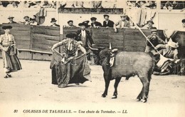 ** 8 Db RÉGI Bikaviadal Motívumlap / 8 Pre-1945 Bullfight Motive Postcards - Non Classés