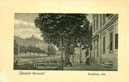 T2/T3 Barcs, Széchenyi Utca, üzlet. W. L. Bp. 5009. Kiadja Schwarcz Adolf (EK) - Unclassified