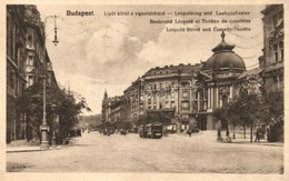 T2 Budapest XIII. Lipót Körút A Vígszínházzal, Villamos, Bioskop Mozgóképek, Mozi - Non Classificati