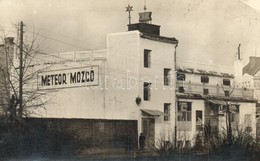 * T2/T3 1933 Debrecen, Bocskai Tér 10. Meteor Mozgó, Mozi, Létra, Filmplakát. Photo (EK) - Non Classificati