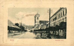 T3 1913 Eger, Káptalan Utca, Templom. W.L. Bp. 5511. (szakadás / Tear) - Non Classés