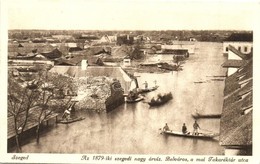 ** T1/T2 Szeged, 1879-i Nagy árvíz A Belvárosban A Takarék Utcában - Non Classificati