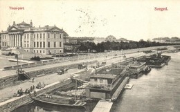 T2 1909 Szeged, Tisza Part, Tisza Evezősegylet Csónakháza. Kiadja Grünwald Hermann - Non Classificati