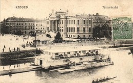 T2 Szeged, Tisza Részlet, Tisza Evezősegylet Csónakháza, Evezősök, Sport. TCV Card - Non Classificati