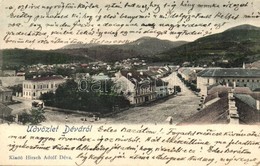 T2 1903 Déva, Fő Utca. Hirsch Adolf Kiadása / Main Street - Non Classificati