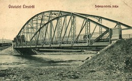 T3 Élesd, Alesd; Sebes-Körös Hídja. W. L. 287. / Crisul Repede River Bridge (kis Sarokhiány / Small Corner Shortage) - Non Classificati