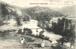 T2/T3 Gurahonc, Honctő, Gurahont; Látkép, Híd, Aradi Turista Egylet, Kerpel Izsó Kiadása / General View, Bridge, Tourist - Ohne Zuordnung