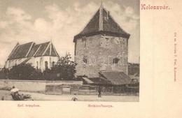 ** T1 Kolozsvár, Cluj; Református Templom. Kováts P. Fiai Kiadása / Calvinist Church - Non Classés