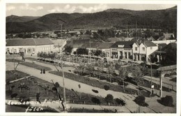 T2/T3 Kovásznafürdő, Fő Tér, Szabó Nyomda, Deák Károly, Imreh Béla és Bartha B. Emil üzlete, Gyógyszertár / Main Square, - Non Classificati