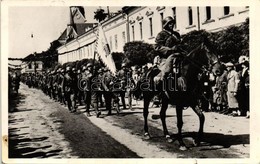 T3/T4 1940 Máramarossziget, Bevonulás / Entry Of The Hungarian Troops (apró Szakadás, Small Tear) - Non Classificati