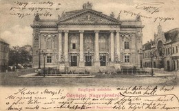 T2 1903 Nagyvárad, Oradea; Szigligeti Színház / Theatre - Non Classés