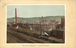 T2/T3 Resicabánya, Resita; Kokszgyár, Iparvasút, Vagonok. Kiadja Braumüller L. / Coke Works, Industrial Railway, Wagons  - Non Classés