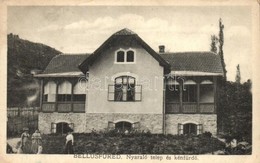 * T3 1918 Bellus-fürdő, Belusské Slatiny Kúpele, Belusa; Nyaralótelep és Kénfürdő, Tóth Villa / Villa (fl) - Ohne Zuordnung