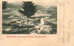 T2 1901 Garamszentandrás, Borosznó-Szentandrás, Ondrej Nad Hronom (Brusno); Lechnitzky O. 1. Sz. - Non Classificati