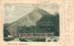 * T3 1900 Kapi, Kapusany; Várrom. Divald, Eperjes / Castle Ruins (Rb) - Non Classificati