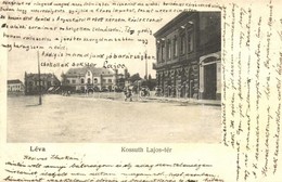 T2 1905 Léva, Levice; Kossuth Lajos Tér / Square - Non Classificati