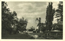 T3 Nagyszalók, Grossschlagendorf, Velky Slavkov (Magas Tátra, Vysoké Tatry); Utcakép, Templom / Street View, Church (EB) - Non Classés