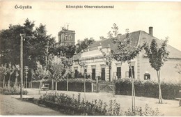 ** T2 Ógyalla, Stara Dala, Hurbanovo; Községháza, Obszervatórium (csillagvizsgáló). L. H. Pannonia Kiadása / Town Hall,  - Non Classificati