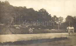 T2 1916 Pozsony, Pressburg, Bratislava; Teniszpálya, Magyar Címer / Tennis Court With Hungarian Coat Of Arms. Photo - Ohne Zuordnung