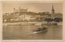 T2 Pozsony, Vár, Gőzhajó / Castle, Steamship - Ohne Zuordnung