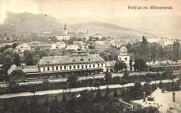 ** T3 Rózsahegy, Ruzomberok; Vasútállomás / Railway Station (fa) - Ohne Zuordnung