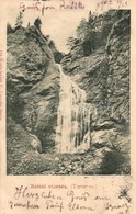 * T2/T3 1902 Sutói-vízesés, Kis-Fátra (Turóc); Waterfall. Sochán P. 114. - Ohne Zuordnung