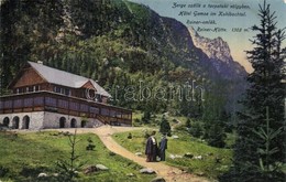 ** T2/T3 Tátra, Tatry; Tarpataki-völgy, Zerge Szálló, Reiner Emlék /  Hotel Gemse In Studená Dolina - Non Classificati