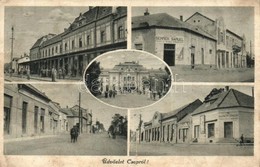 ** * Csap, Chop; Híd, Utca Részlet, üzletek - 3 Db Régi Képeslap / Bridge, Street, Shops - 3 Pre-1945 Postcards - Ohne Zuordnung