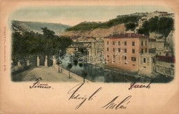 T2 Fiume, Rijeka, Susak, Sussak; Lűtkép, Híd / General View, Bridge - Ohne Zuordnung