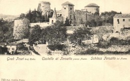 ** T2/T3 Fiume, Tersatto, Trsat; Várrom / Castle Ruins (EK) - Non Classés