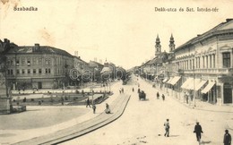 T2 Szabadka, Subotica; Deák Utca, Szent István Tér, üzletek / Street, Square, Shops - Non Classés