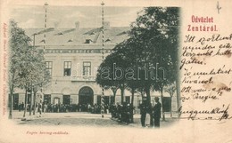 T2/T3 1901 Zenta, Senta; Eugén Herceg Szálloda. Kiadja Straub Ödön / Hotel (EK) - Non Classés