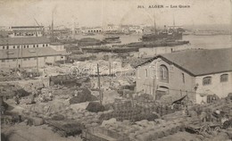 T2 Algiers, Quay, Port, Ships - Non Classificati