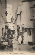 ** T2 Algiers, Alger; Une Rue De La Casbah / Street (fl) - Zonder Classificatie