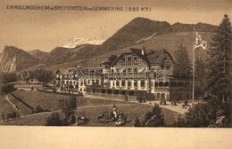 T2 Breitenstein (Semmering), Erholungsheim / Hotel - Ohne Zuordnung