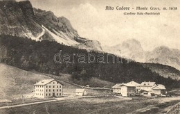 ** T3 Alto Cadore (Cormelico), Monte Croce (Südtirol) / Kreuzbergpass / Mountain Pass, Border Between Italy And Austria  - Zonder Classificatie