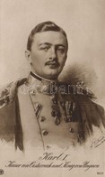 ** 5 Db Régi Motívumlap IV. Károlyról / 5 Pre-1945 Motive Cards Of Charles I Of Austria - Ohne Zuordnung
