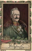 T2/T3 Wilhelm II. Art Nouveau, Litho Frame  (EK) - Non Classificati