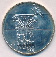 1985. 500Ft Ag 'Kulturális Fórum Budapest 1985' T:BU PatinaAdamo EM89 - Non Classificati