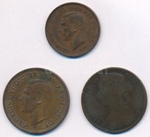 Vegyes: Nagy-Britannia ~1860-1894. 1p Br 'Viktória' + Ausztrália 1946. 1/2p Br 'VI. György' + 1951. 1p 'VI. György' T:3- - Non Classificati