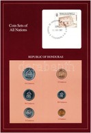 Honduras 1957-1980. 1c-50c (6xklf), 'Coin Sets Of All Nations' Forgalmi Szett Felbélyegzett Kartonlapon T:1 
Honduras 19 - Non Classificati