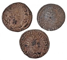 3db-os Tisztítatlan Római Rézpénz Tétel A Kr. U. III. Századból T:3
3pcs Of Uncleaned Roman Copper Coins From The 3rd Ce - Unclassified