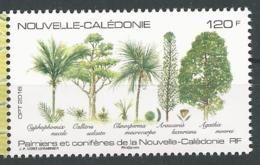 Nouvelle-Calédonie 2016 - Palmiers Et Conifères De La Nouvelle-Calédonie - Neufs