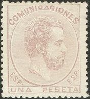 *127. 1872. 1 Pts Lila. Muy Bien Centrado. MAGNIFICO. - Autres & Non Classés