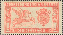 **256. 1905. 20 Cts Rojo. Excelente Centraje Y Color. PIEZA DE LUJO. Edifil 2018: +++124 Euros - Other & Unclassified