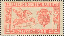 **256. 1905. 20 Cts Rojo. Excelente Centraje Y Color. PIEZA DE LUJO. Edifil 2018: +++124 Euros - Altri & Non Classificati