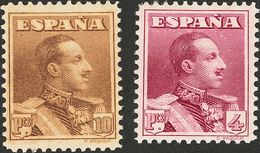 *. 1922. 2 Cts, 10 Cts, 20 Cts, 25 Cts (Tipo I Y II), 50 Cts, 1 Pts, 4 Pts Y 10 Pts. DENTADO 11 ¼. MAGNIFICOS. - Other & Unclassified