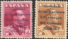 **455/68. 1929. Serie Completa. Excelentes Centrajes. MAGNIFICA Y RARISIMA EN ESTA EXCEPCIONAL CALIDAD. Cert. CEM. Edifi - Andere & Zonder Classificatie