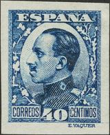 *490/98s. 1930. Serie Completa, Nueve Valores. SIN DENTAR (enormes Márgenes). BONITA Y RARA. Edifil 2019: 560 Euros - Andere & Zonder Classificatie